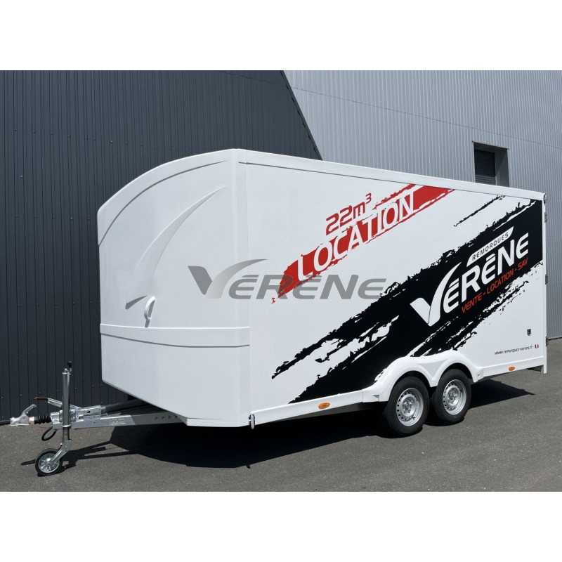 VERENE Fourgon 22 m3 | Remorques Vérène