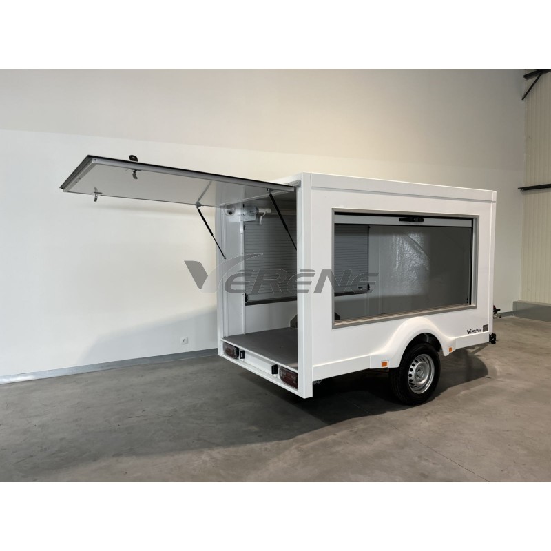REMORQUE FOURGON VERENE S2815RE RIDEAUX LATERAUX selected image