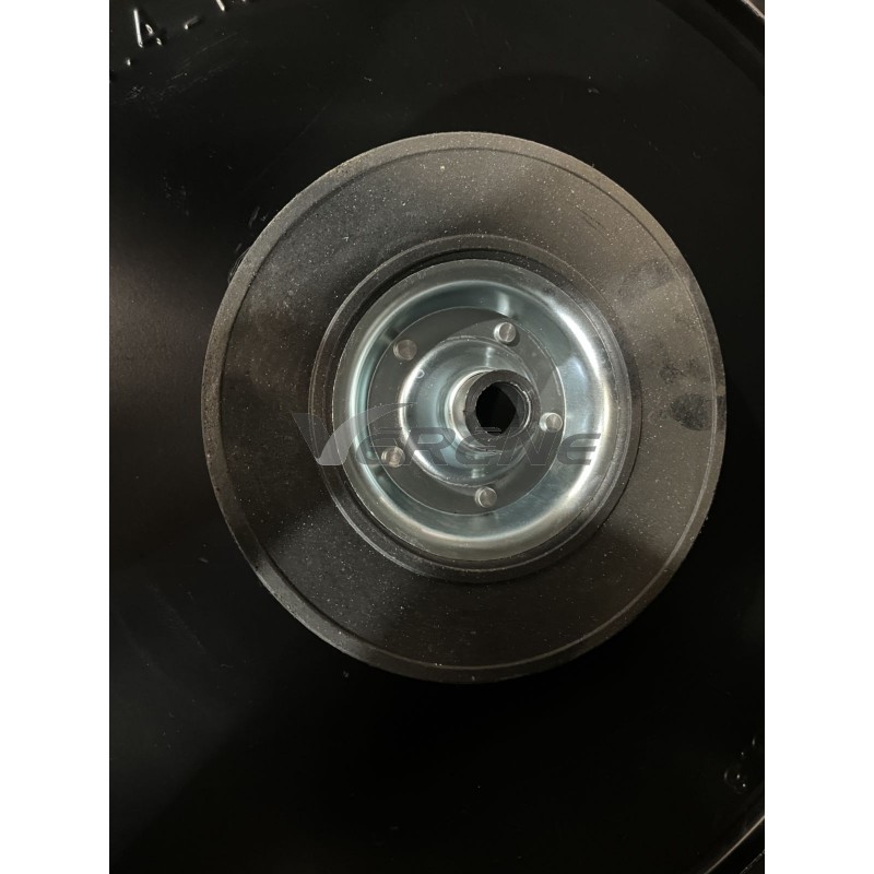 GALET DE ROUE JOCKEY AUTOMATIQUE AVEC ENTRETOISES DIAM. 220x65mm selected image