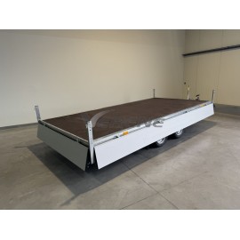 REMORQUE PLATEAU RIDELLE GAUPEN 405 3500 2
