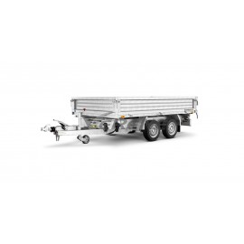 REMORQUE TRI-BENNE HUMBAUR HTK 3500.37 PRO STEEL (3087)