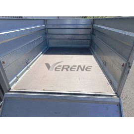 REMORQUE BAGAGERE FRANC POINT VERT + RR OCCASION