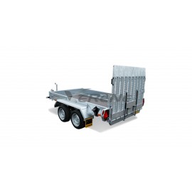 REMORQUE PLATEAU HUMBAUR SENKO 353016 (8243)