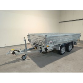 REMORQUE TRI-BENNE HUMBAUR HTK 3000.31 PRO STEEL (3084)