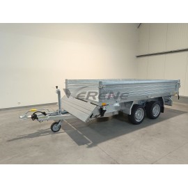 REMORQUE TRI-BENNE HUMBAUR HTK 3000.31 PRO STEEL (3084)