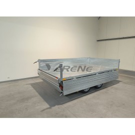 REMORQUE TRI-BENNE HUMBAUR HTK 3000.31 PRO STEEL (3084)