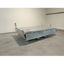 REMORQUE TRI-BENNE HUMBAUR HTK 3000.31 PRO STEEL (3084)