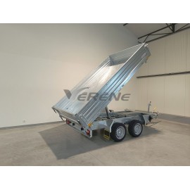 REMORQUE TRI-BENNE HUMBAUR HTK 3000.31 PRO STEEL (3084)