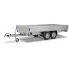 REMORQUE PLATEAU RIDELLE HUMBAUR HT 254118 (2632) 0