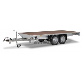 REMORQUE PLATEAU RIDELLE HUMBAUR HT 254118 (2632)