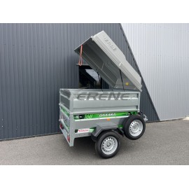 REMORQUE BAGAGERE DAXARA 168 AVEC CAPOT + RR OCCASION