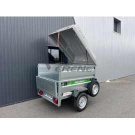 REMORQUE BAGAGERE DAXARA 168 AVEC CAPOT + RR OCCASION