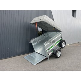REMORQUE BAGAGERE DAXARA 168 AVEC CAPOT + RR OCCASION