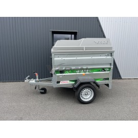 REMORQUE BAGAGERE DAXARA 168 AVEC CAPOT + RR OCCASION