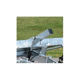 REMORQUE PLATEAU HUBIERE PRE 2502 40