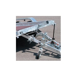REMORQUE PLATEAU HUBIERE PRE 2502 40