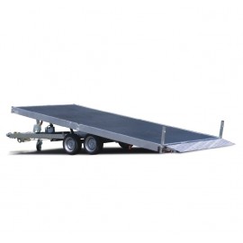 REMORQUE PLATEAU HUBIERE PLTB 3502 51