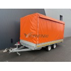 REMORQUE OCCASION EDUARD AVEC BACHE COULISSANTE 0