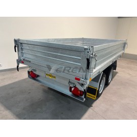 REMORQUE TRI-BENNE HUMBAUR HTK 2700.27 PRO STEEL (3048)