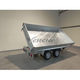 REMORQUE TRI-BENNE HUMBAUR HTK 3500.31 PRO STEEL (3085)