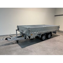 REMORQUE TRI-BENNE HUMBAUR HTK 3500.37 PRO STEEL (3087)