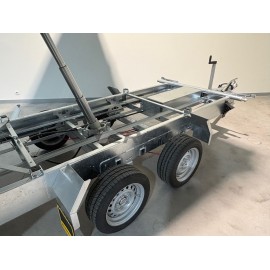 REMORQUE TRI-BENNE HUMBAUR HTK 3500.37 PRO STEEL (3087)