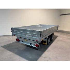 REMORQUE TRI-BENNE HUMBAUR HTK 3500.37 PRO STEEL (3087)