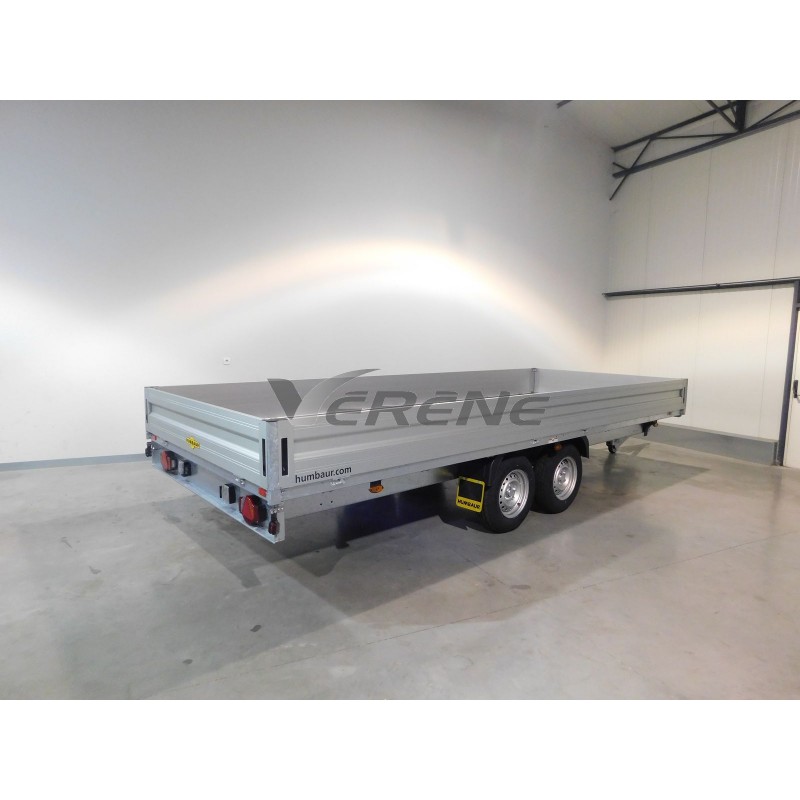 REMORQUE PLATEAU RIDELLE HUMBAUR HT 254121 (2642) selected image