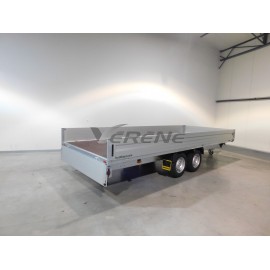 REMORQUE PLATEAU RIDELLE HUMBAUR HT 355225 GR (2860)