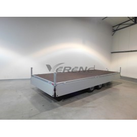 REMORQUE PLATEAU RIDELLE HUMBAUR HT 355225 GR (2860)