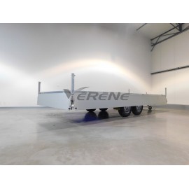 REMORQUE PLATEAU RIDELLE HUMBAUR HT 356225 GR (2872)