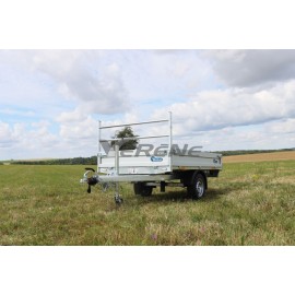 REMORQUE BENNE DEBON PW 0 LUX 1500