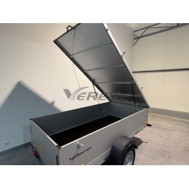 REMORQUE BAGAGERE HUMBAUR HA752513-5 FS CAPOT ALU