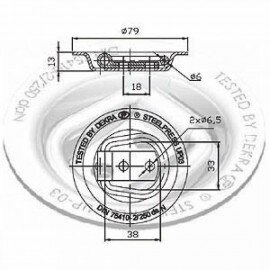 ANNEAU + CUVETTE ENCASTRABLE