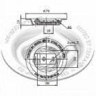 ANNEAU + CUVETTE ENCASTRABLE 0