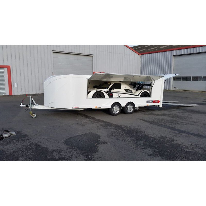 Remorque porte voiture avec basculement hydraulique SRT 490 ST B selected image
