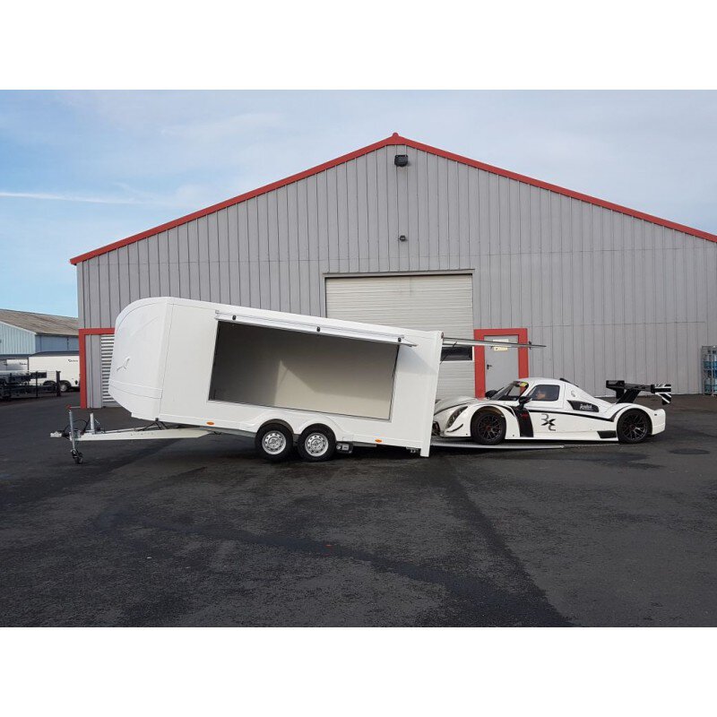 Remorque porte voiture avec basculement hydraulique SRT 490 ST H selected image
