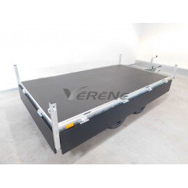 REMORQUE PLATEAU RIDELLE SARIS PL 276 150 2000 2