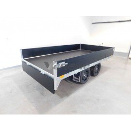 REMORQUE PLATEAU RIDELLE SARIS PL 276 150 2000 2