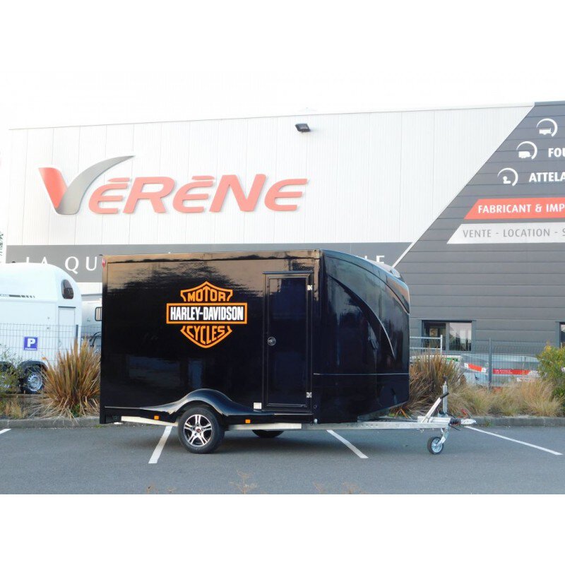 REMORQUE FOURGON M3420 TRIKE HARLEY selected image