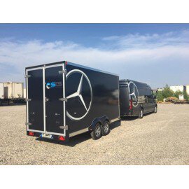 REMORQUE FOURGON M4422-2RE TRANSPORT DE MARCHANDISES