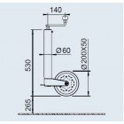 ROUE JOCKEY STANDARD D60 ALKO 2