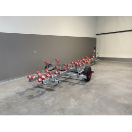 PORTE BATEAU MECANOREM CHARIOT DE MISE A L EAU 2000 KG
