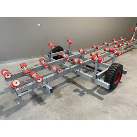 PORTE BATEAU MECANOREM CHARIOT DE MISE A L EAU 2000 KG