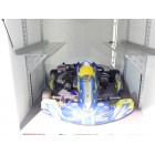 REMORQUE FOURGON S3415 AVEC SUPPORT KARTING 9