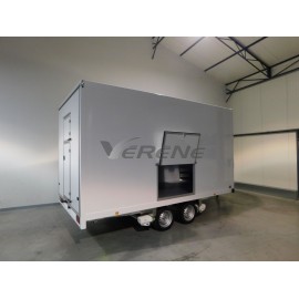 REMORQUE FOURGON VERENE L4922-2 ROUES DESSOUS