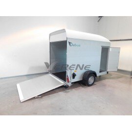 REMORQUE FOURGON ROADSTER 400 ALU + PORTE