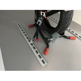 RAIL ARRIMAGE PERFORE 1000 MM ( POSE A PLAT ) / PIECE