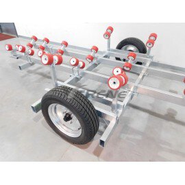 PORTE BATEAU MECANOREM CHARIOT DE MISE A L EAU 1500 KG