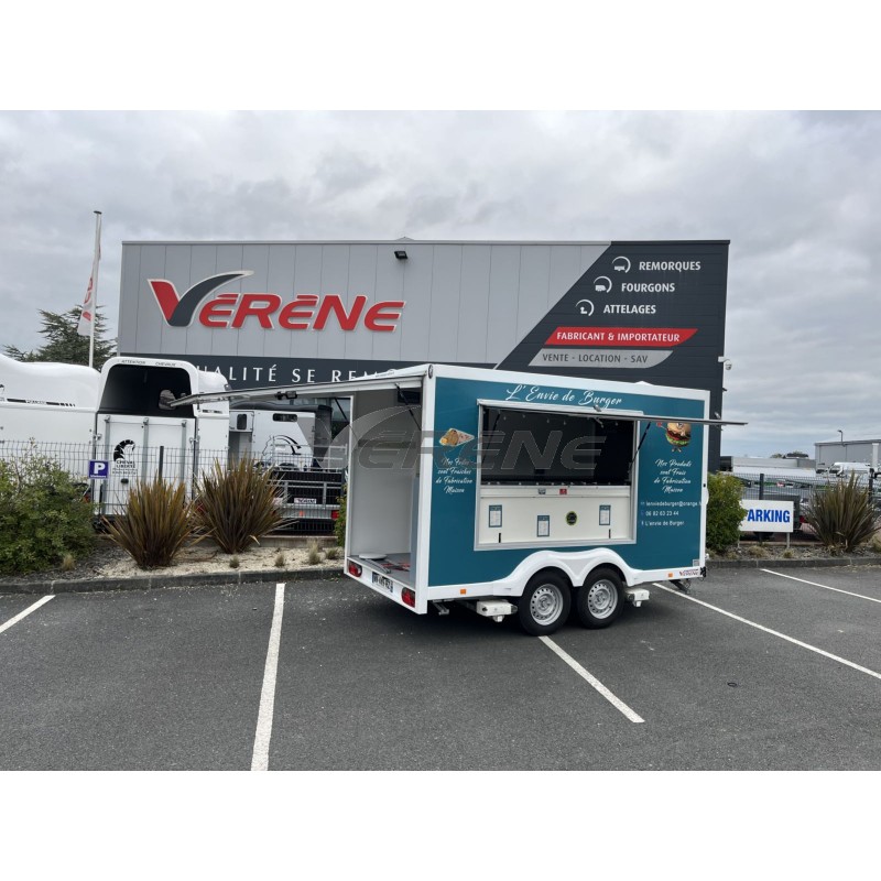 REMORQUE FOURGON MAG 350-2 L'ENVIE DE BURGER selected image
